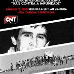   Charla NAIS CONTRA A IMPUNIDADE.