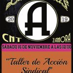 TALLER DE ACCIÓN SINDICAL.